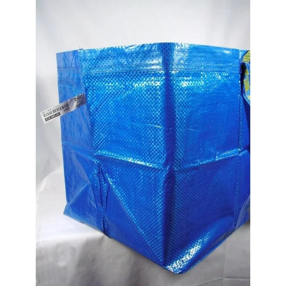 2 IKEA Frakta Large Blue Shopping Bag Reseller Sourcing Tote Thrifting Laundry